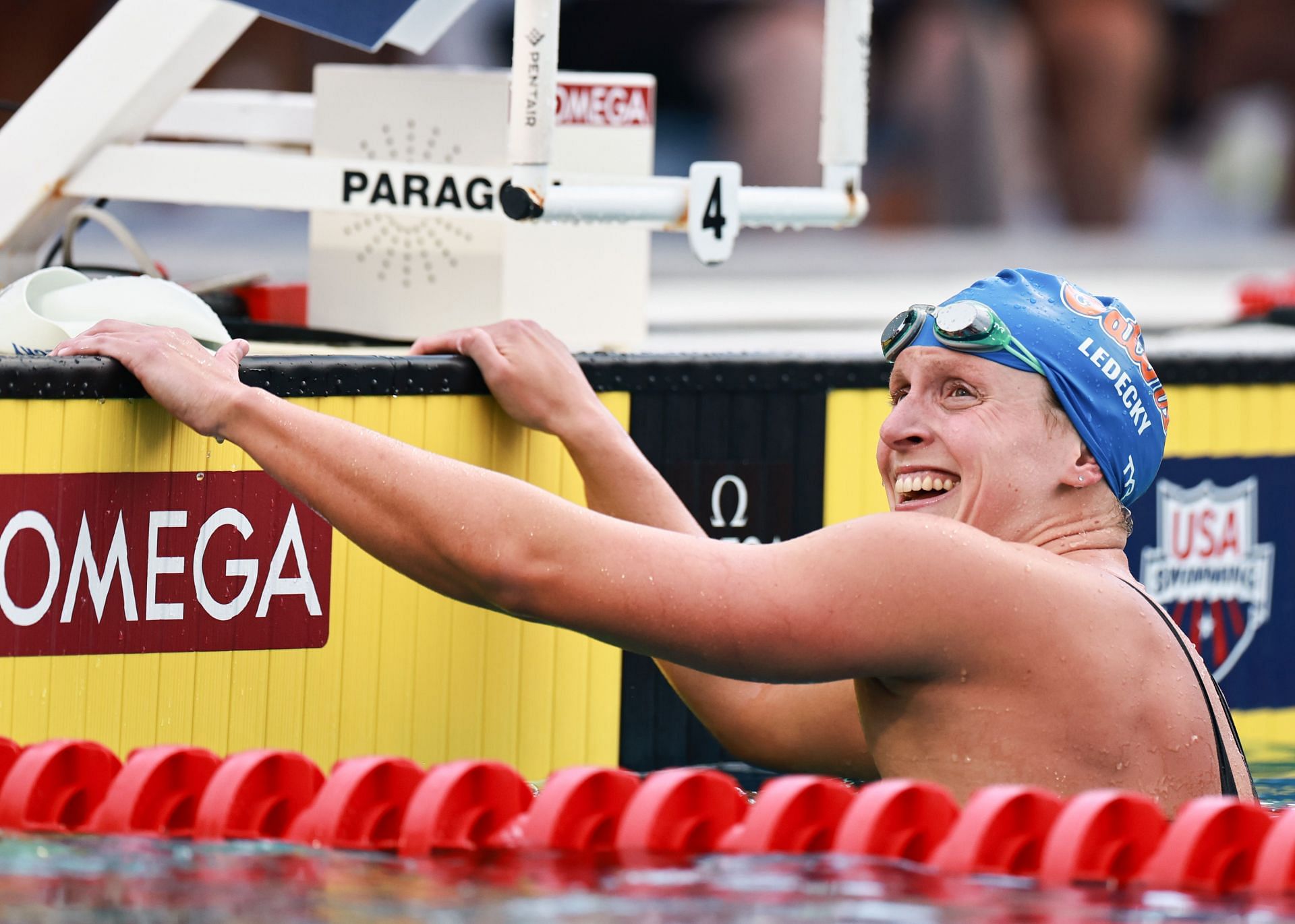 Katie Ledecky (Image via: Getty)